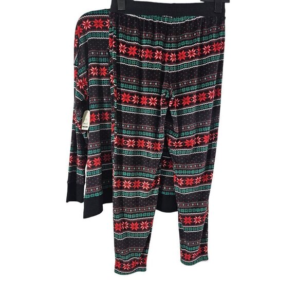 Secret Treasures 2 PC Christmas Velour Lounge Holiday Joggers Set – Size Large - Picture 11 of 16
